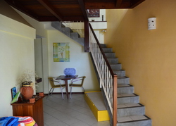 Grand Gaube - Studio - stairs to the bedroom - Mauritius Guesthouse